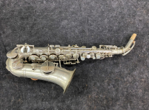 Original Silver Plated Buescher True Tone Curved Soprano Saxophone - Serial # 118189